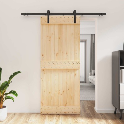 Sliding door Natural and...