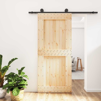 Sliding door Natural and...