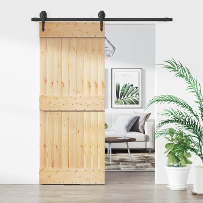 Sliding door Natural and...
