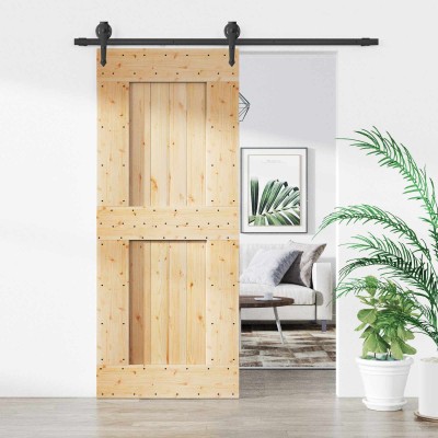 Sliding door Natural and...