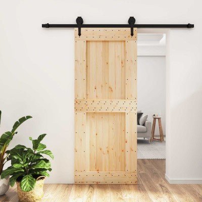 Sliding door Natural and...
