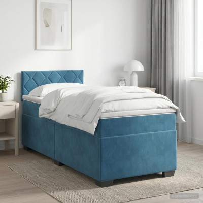 Spring bed with mattress...