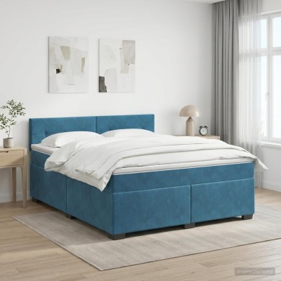 Spring bed with mattress...