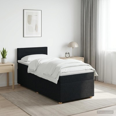Spring bed with mattress...