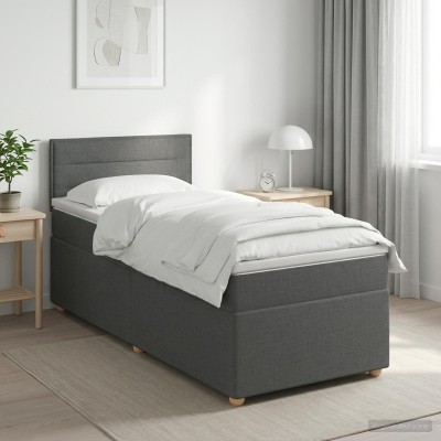 Spring bed with mattress...