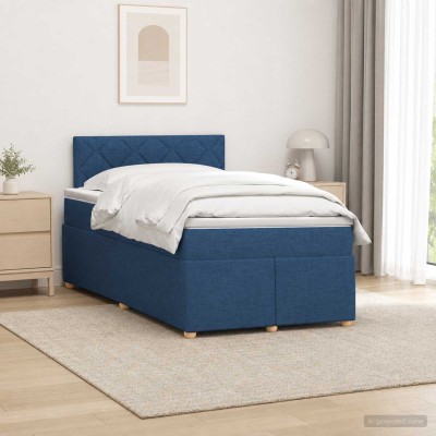 Spring bed with mattress...