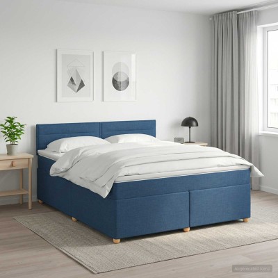 Spring bed with mattress...
