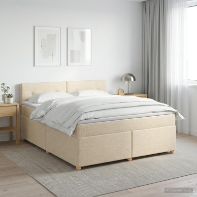 Spring bed with mattress...
