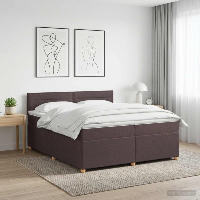 Spring bed with mattress...