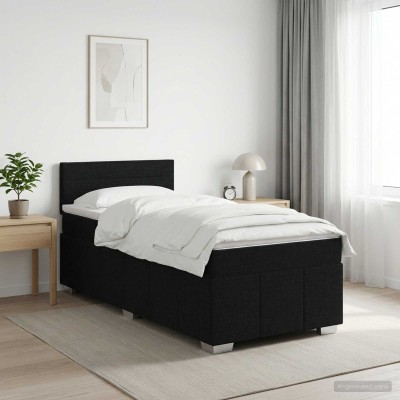 Spring bed with mattress...