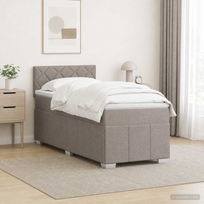 Spring bed with mattress...