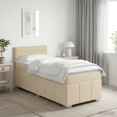 Spring bed with mattress...