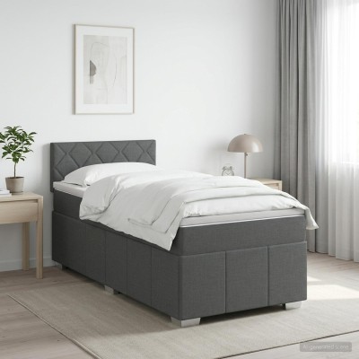 Spring bed with mattress...