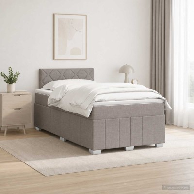 Spring bed with mattress...