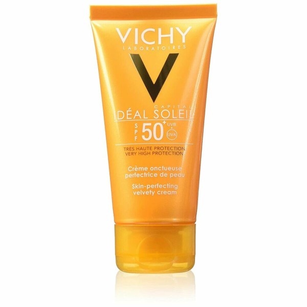 Sauļošanās krēms sejai Idéal Soleil Vichy Spf 50+ (50 ml)