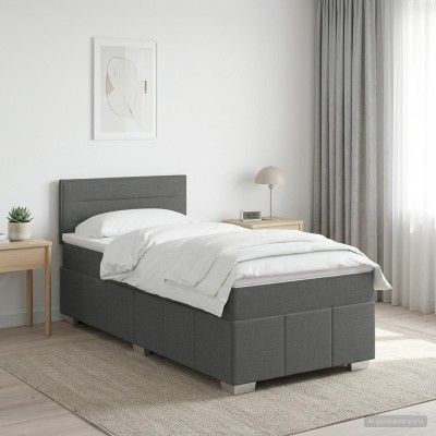 Spring bed with mattress...