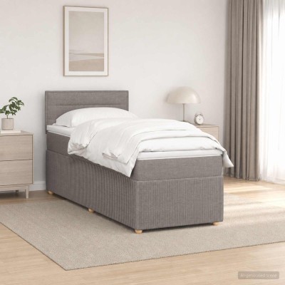 Spring bed with mattress...