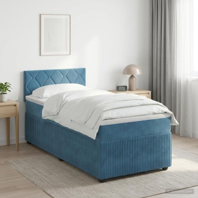 Spring bed with mattress...