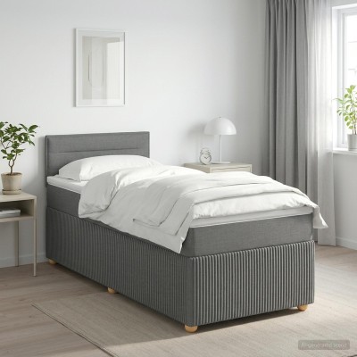 Spring bed with mattress...
