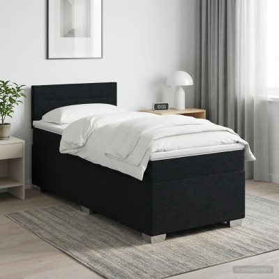 Bed with mattress and LED...