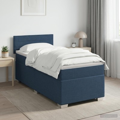 Bed with mattress and LED...