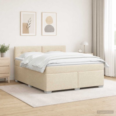 Bed with mattress and LED...