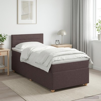 Spring bed with mattress...