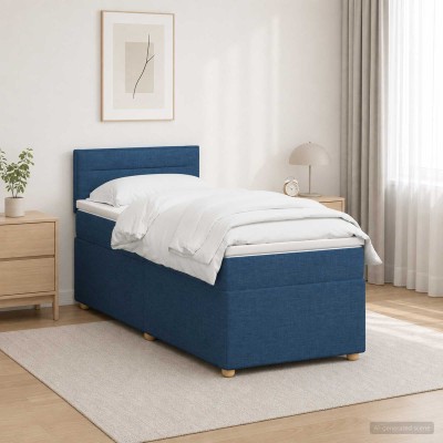 Spring bed with mattress...