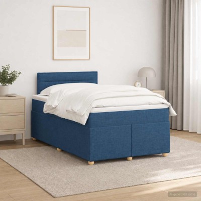 Spring bed with mattress...