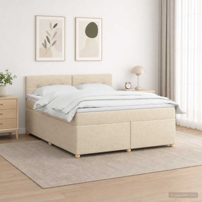 Spring bed with mattress...
