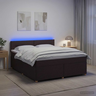 Spring bed with mattress...