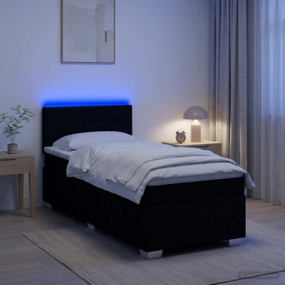 Spring bed with mattress...