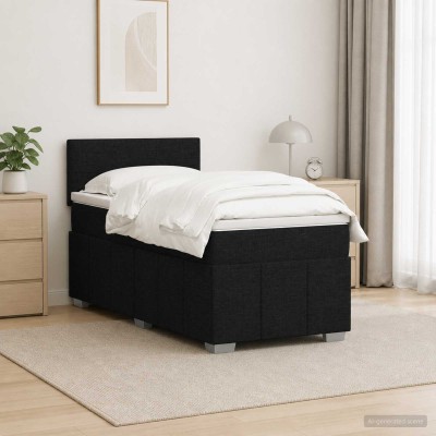 Spring bed with mattress...