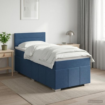 Spring bed with mattress...