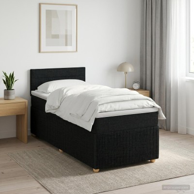 Spring bed with mattress...