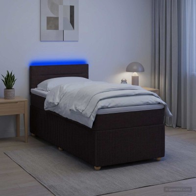 Spring bed with mattress...