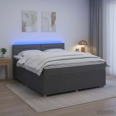 Spring bed with mattress...