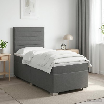 Spring bed with mattress...