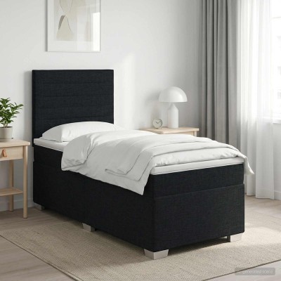 Spring bed with mattress...
