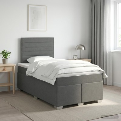 Spring bed with mattress...