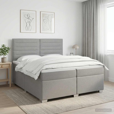 Spring bed with mattress...