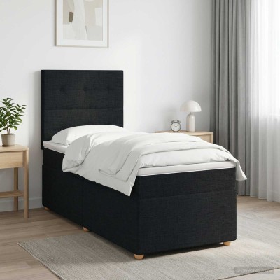 Spring bed with mattress...
