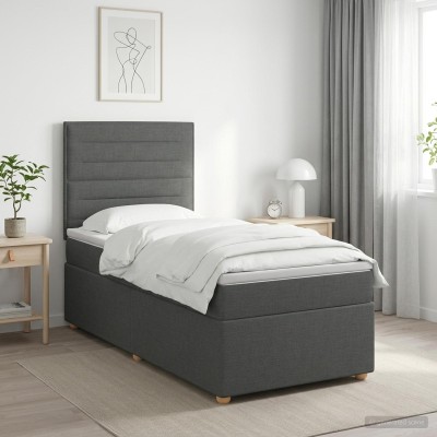 Spring bed with mattress...