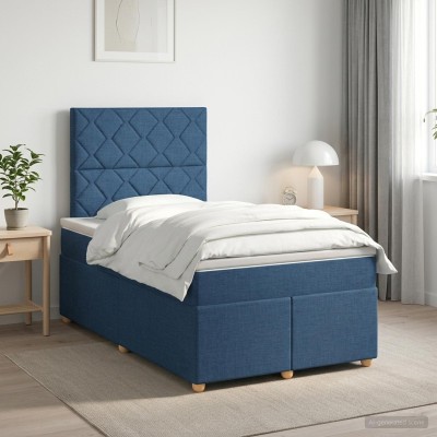 Spring bed with mattress...