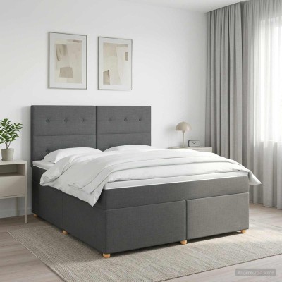 Spring bed with mattress...