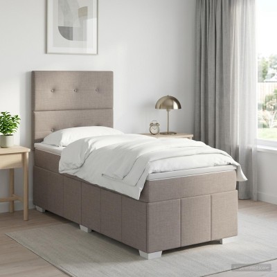 Spring bed with mattress...