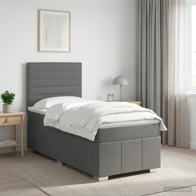 Spring bed with mattress...