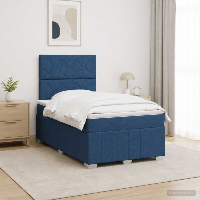 Spring bed with mattress...
