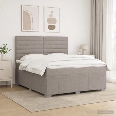 Spring bed with mattress...