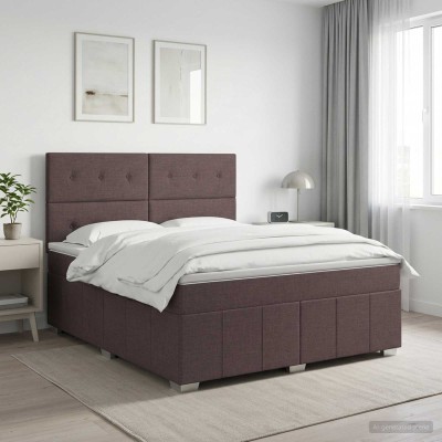 Spring bed with mattress...